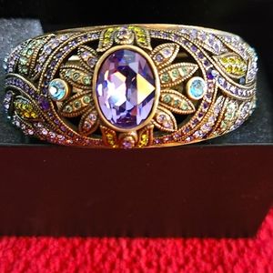 Vintage HEIDI DAUS hinged bracelet